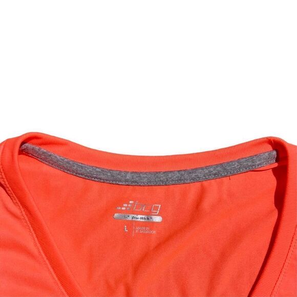 BCG Tru-Wick Orange Short Sleeve T-shirt Size Large - Picture 3 of 3